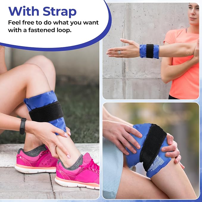 Ice Pack Wrap for Injuries: Ohuhu 2 Pack Reusable Ice Packs - Image 4