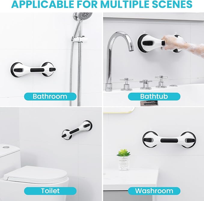 TAILI Shower Grab Bar, 12 Inch Bath Handle - Image 7