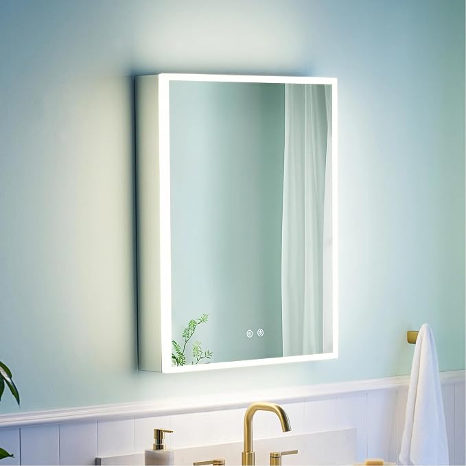 WELLFOR 24" X 30" Medicine Cabinet by WELLFOR