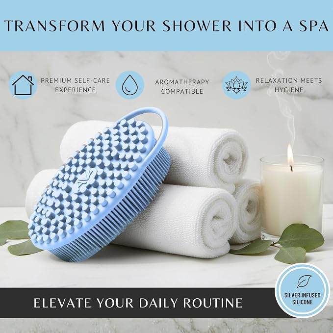 Silicone Body Scrubber for Shower - Image 7