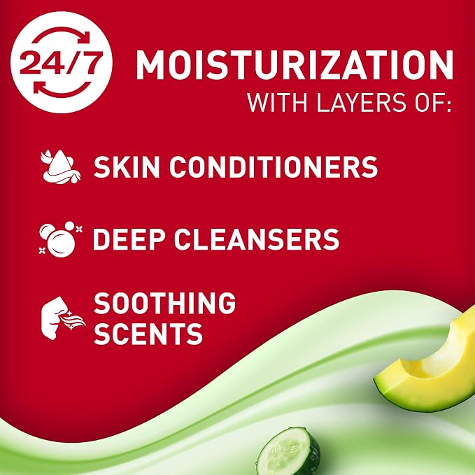 Old Spice Super Hydration Body Wash GentleMan’s Blend, Cucumber + Avocado Oil - Image 2