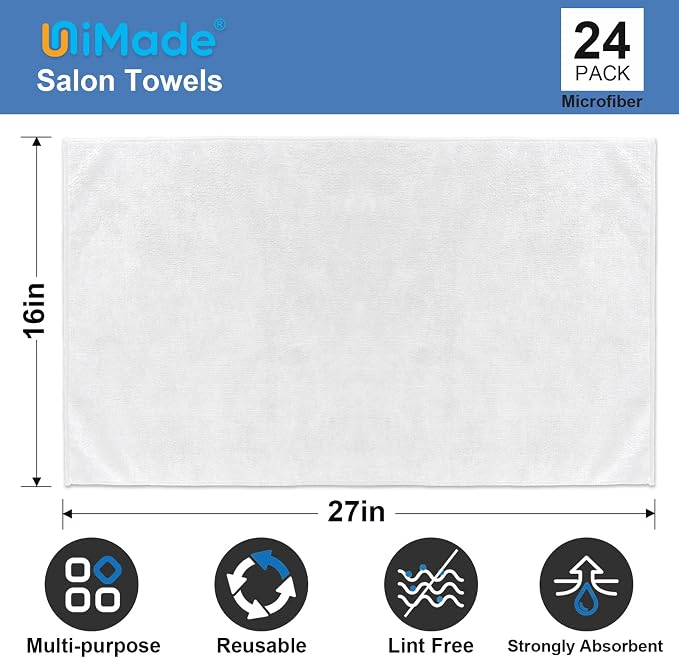 24 Pack Hand Towels Set - Image 2