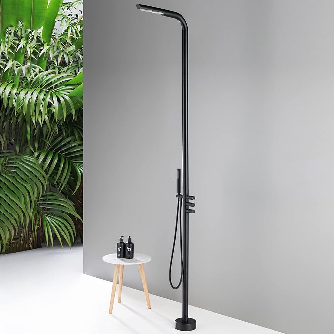 RBROHANT Outdoor Shower Brass Outside Shower Kit - Image 2