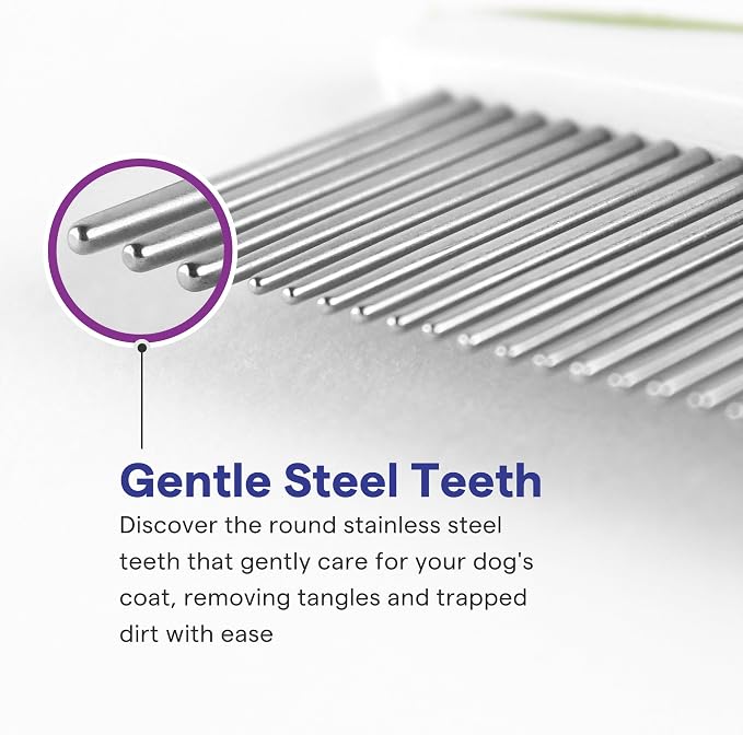 Dog & Cat Comb – Removes Tangles, and Matted Fur – Grooming Tool - Image 3