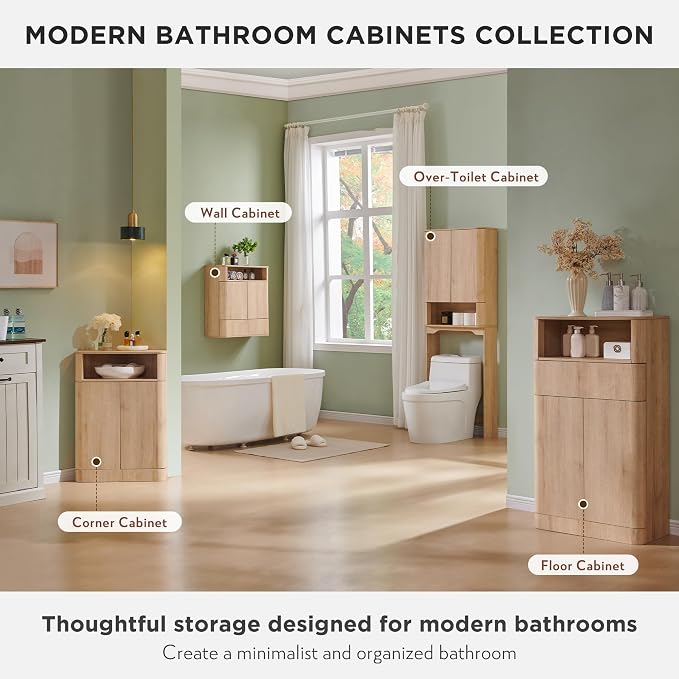 ACCOHOHO Modern Minimalist Bathroom Cabinet - Image 8