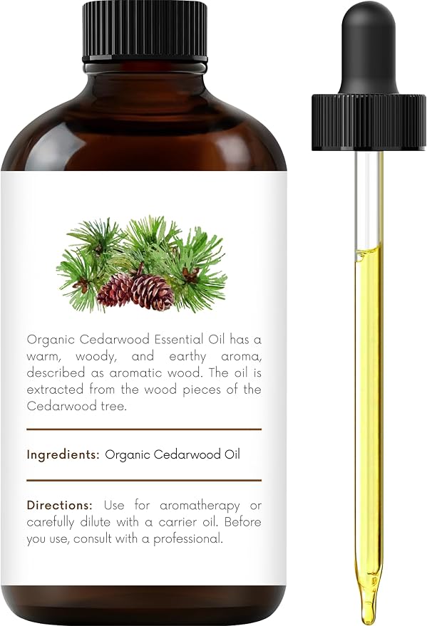 Handcraft Blends Organic Cedarwood Essential Oil – 1 Fl Oz – 100% Pure and - Image 2
