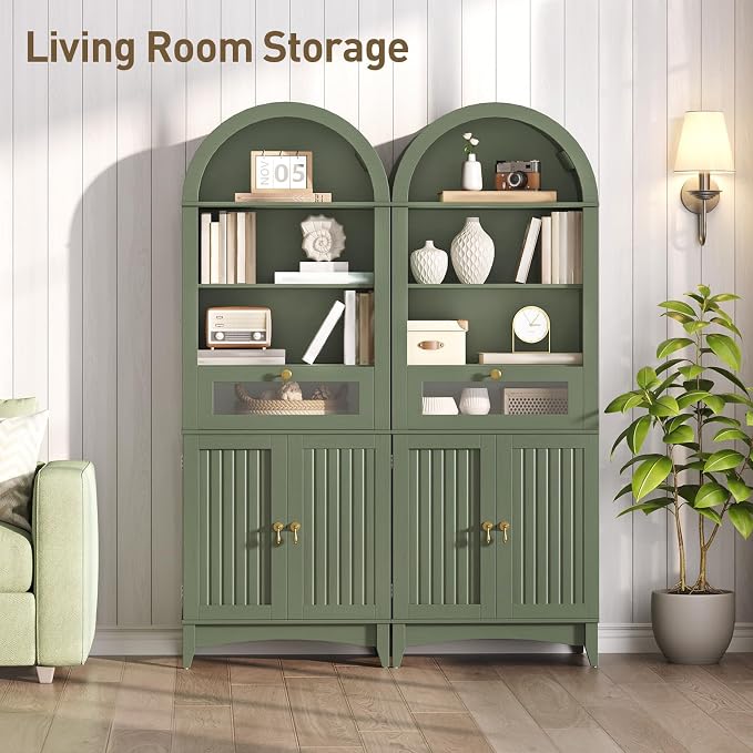 66" Tall Bathroom Storage Cabinet - Image 8
