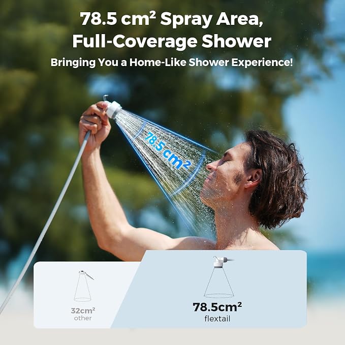 FLEXTAILGEAR Tiny Shower Portable Shower - Image 5