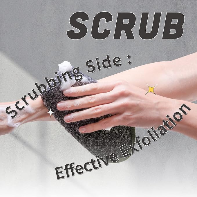 myHomeBody Dual-Textured Exfoliating Washcloth - Image 5