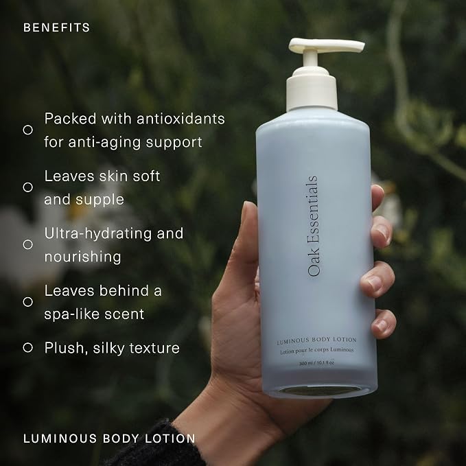 Oak Essentials Luminous Body Lotion | Hydrating Blue Tansy Body Lotion - Image 3