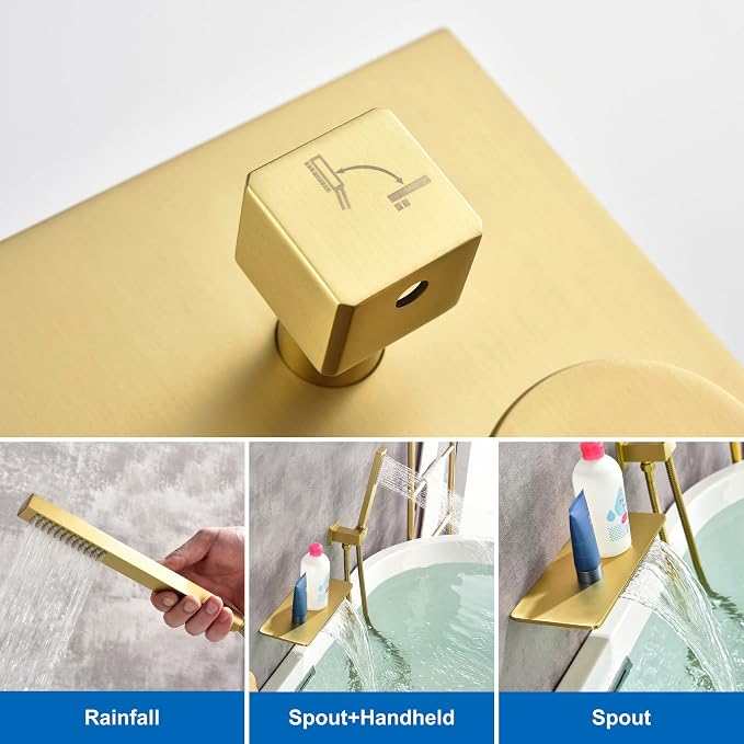 SHAMANDA Waterfall Bathtub Faucet - Image 5