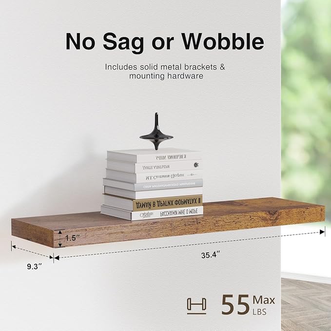 Colima Bathroom Floating Shelves - Image 3