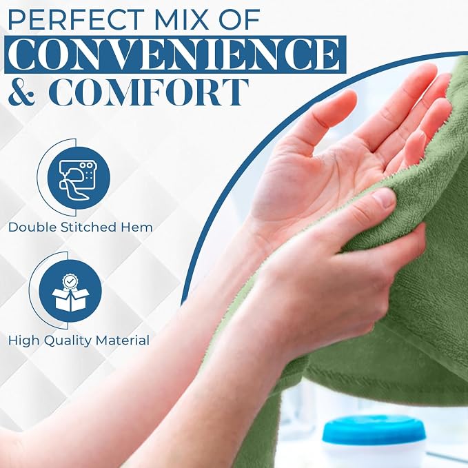 DAN RIVER Luxury Hand Towel – Soft, Quick-Drying, Premium Cotton Towel - Image 5