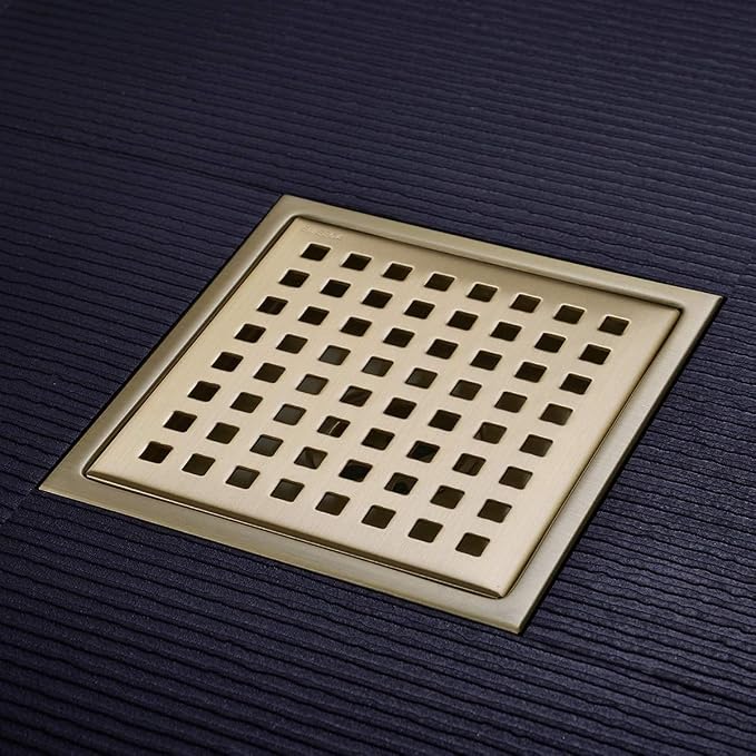 6 Inch Square Shower Drain - Image 5