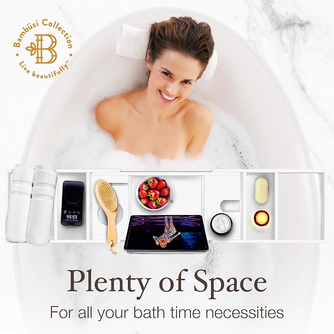 Wooden Bathtub Tray - Image 6