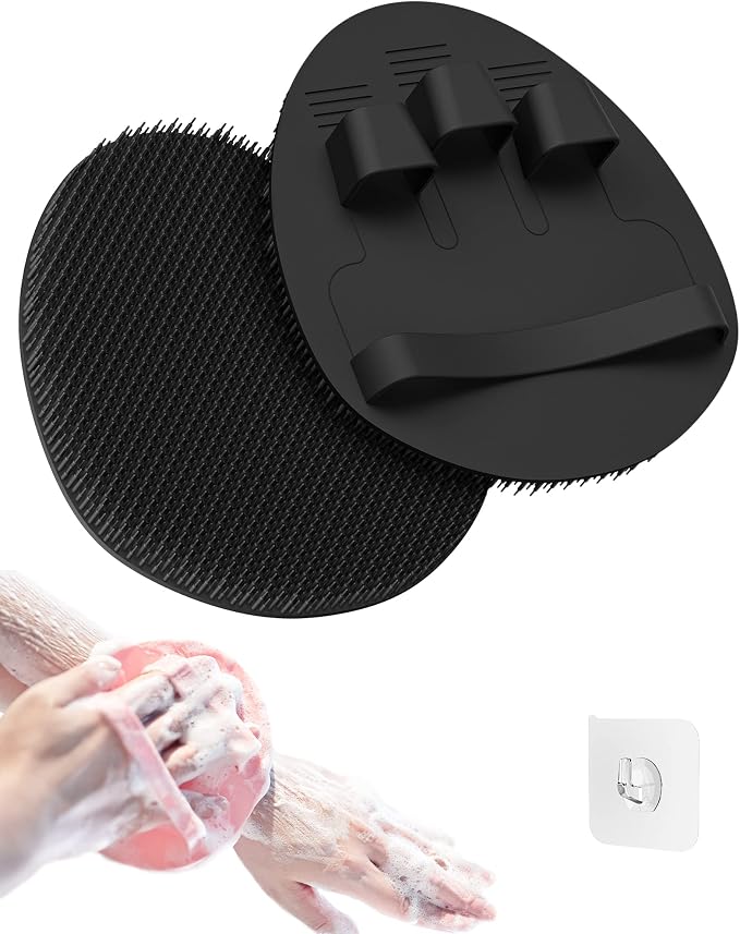 Manmihealth Soft Silicone Shower Brush, Super-lathering Body & Face Brush by ManmiHealth