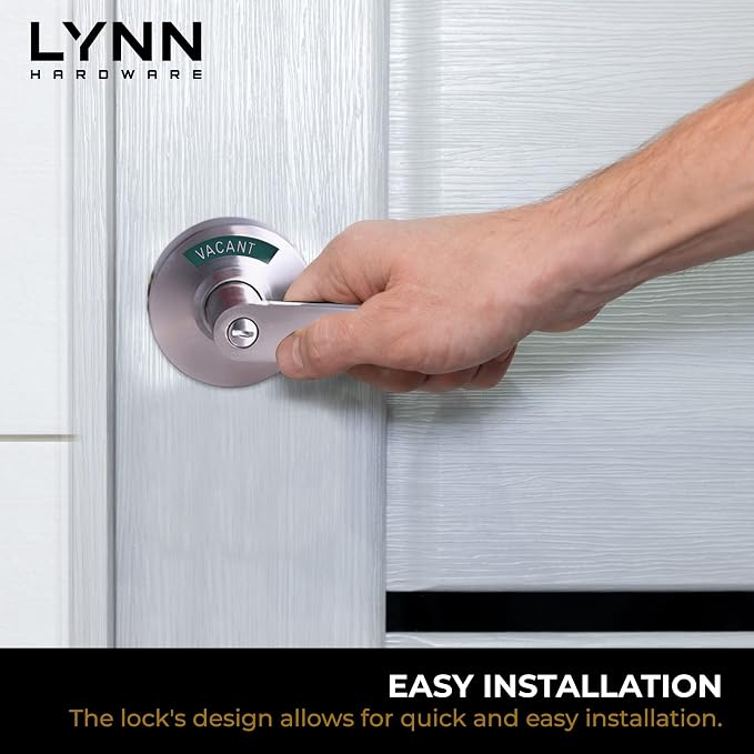 LYNN HARDWARE Medium/Heavy Duty Designer Commercial Lever Door Lock - Image 5