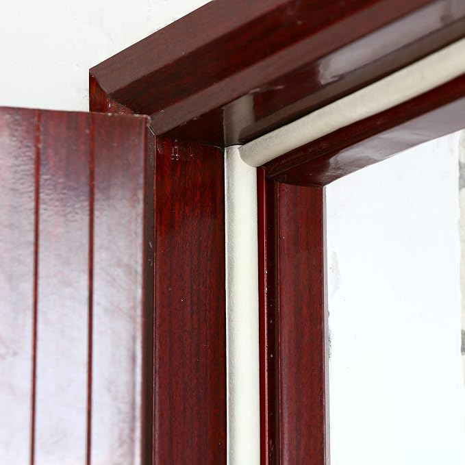 SUNMON D-Type Strip Door Weather Stripping Door Seal Self Adhesive Foam - Image 9