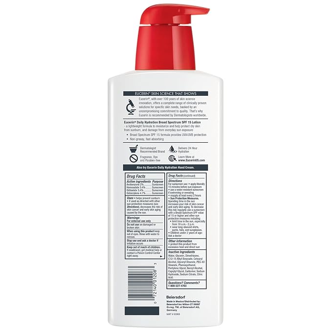 Eucerin Daily Hydration Lotion - Image 9