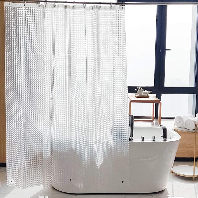 NTBAY EVA Clear Shower Curtain by NTBAY