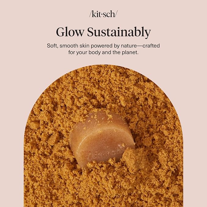 Kitsch Exfoliating Sugar Scrub for Body – All Natural Body Scrub Bar Soap for - Image 8