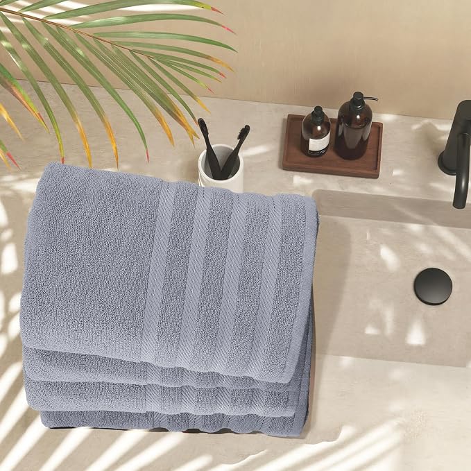 Hearth & Harbor Bath Towels for Bathroom - Image 3