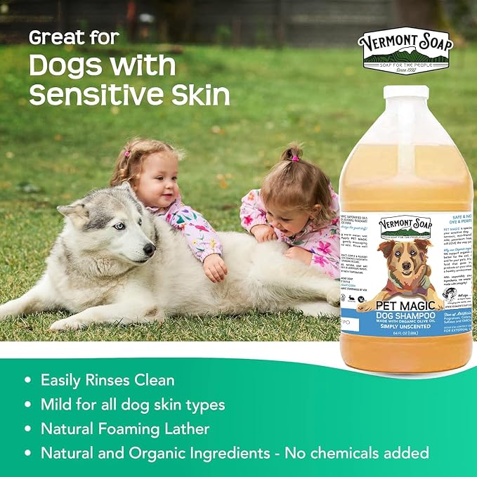 VERMONT SOAP Organics Pet Shampoo - Image 6