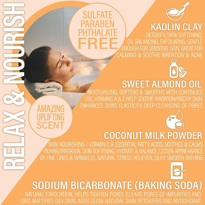 Luxiny Vegan Milk Bath Soak Made - Image 3