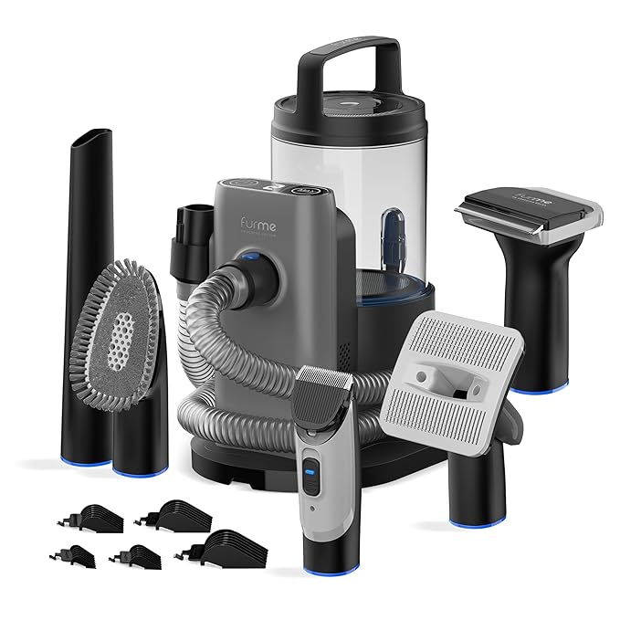 FURME Original Pet Grooming Vacuum Kit by furMeGroomingToolsSupply