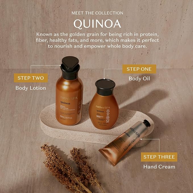 Nativa SPA by O Boticario Quinoa Hydrating Body Oil, Soft and Healthy Skin - Image 6