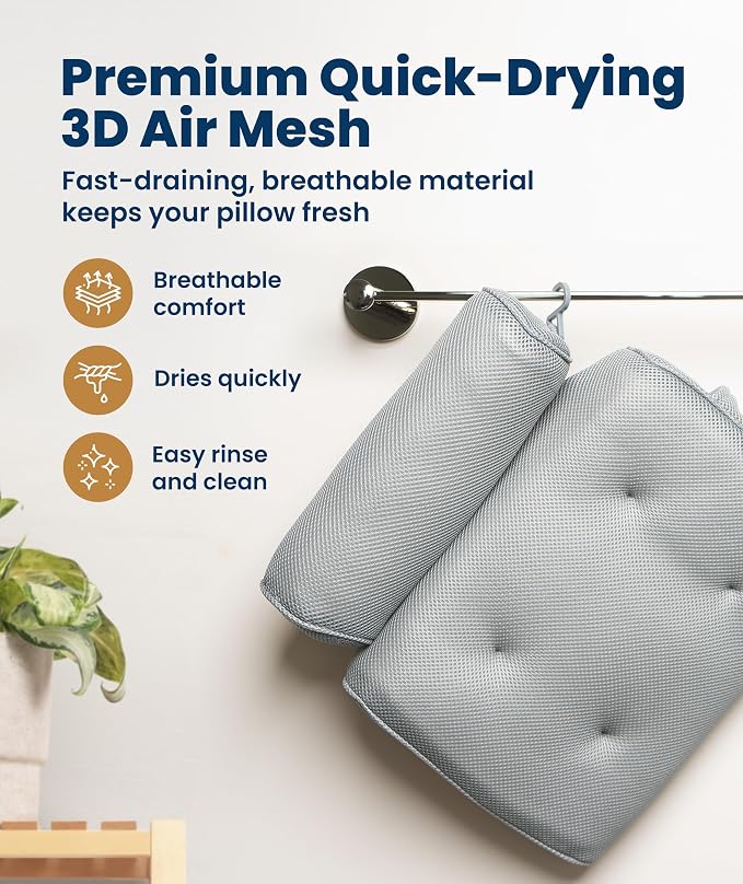 Everlasting Comfort Luxury Bath Pillows - Image 4