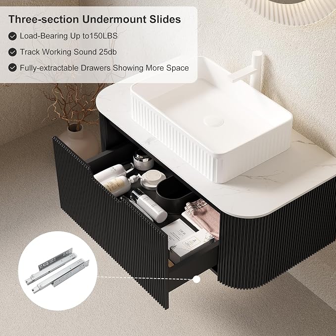 30'' Floating Bathroom Vanity - Image 5