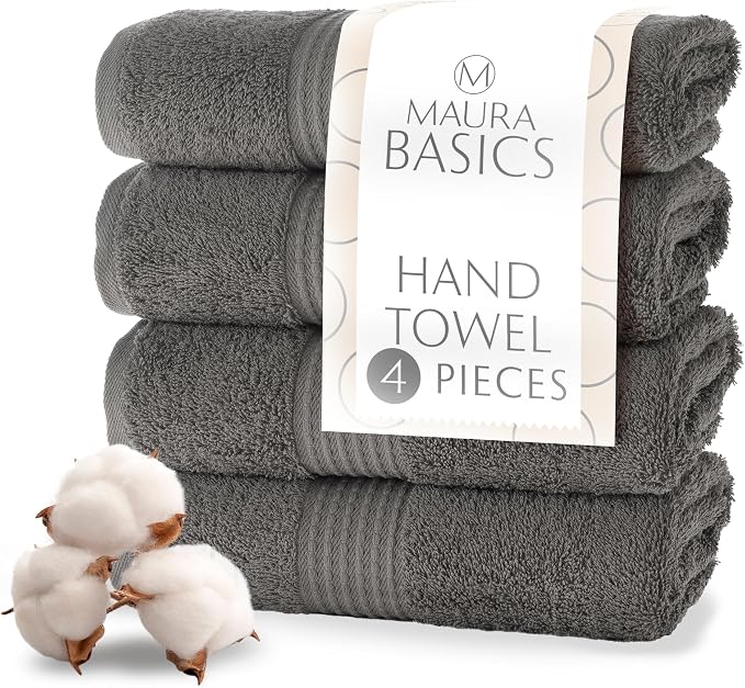 MAURA Basics Hand Towels for Bathroom by MAURA