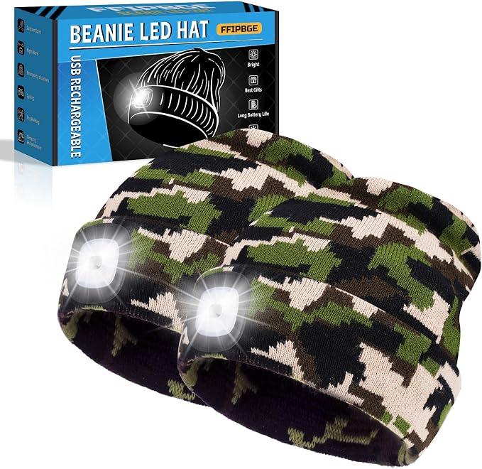 Christmas Stocking Stuffers for Men Adults, Beanie Hats by Unknown