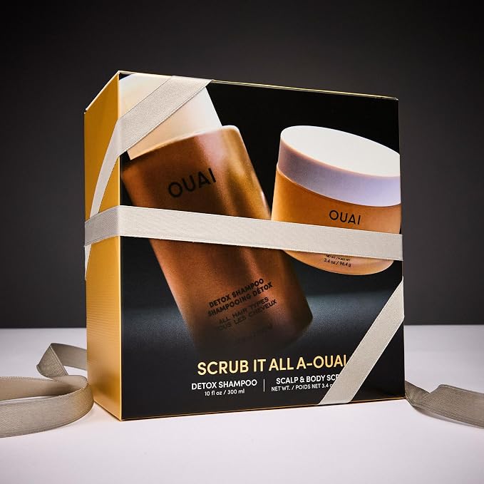 OUAI Scrub It All A-OUAI Holiday Hair Care Kit - Image 2