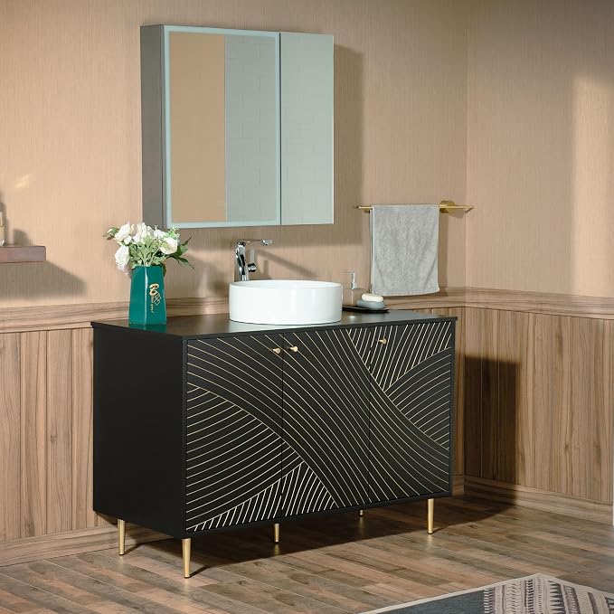Woodbridge 48" Modern Bathroom Vanity - Image 4