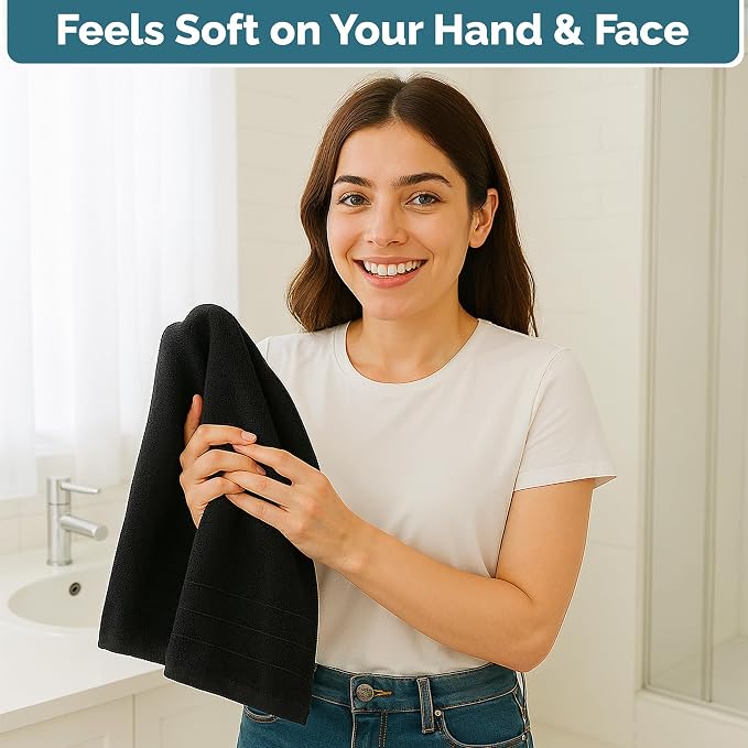Casa Platino 6 Pack Hand Towels - Image 4