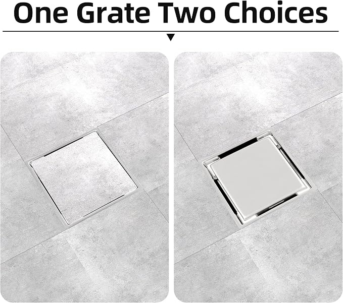 4-Inch Square Shower Drain Kit - Image 5