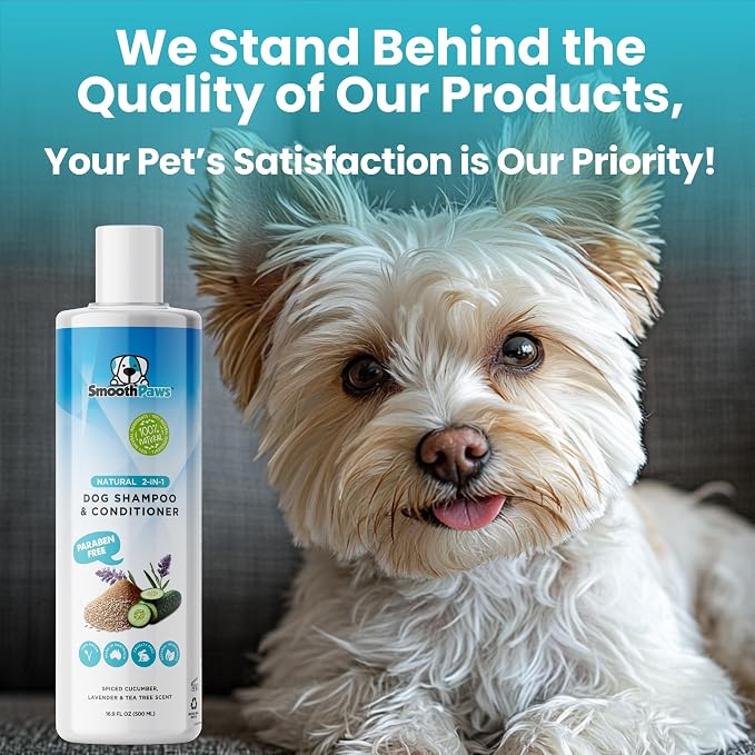 2-in-1 Natural Dog Shampoo & Conditioner – pH-Balanced - Image 9