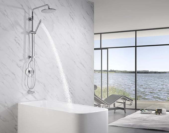 sumerain Retrofit Rain Shower Heads System - Image 4