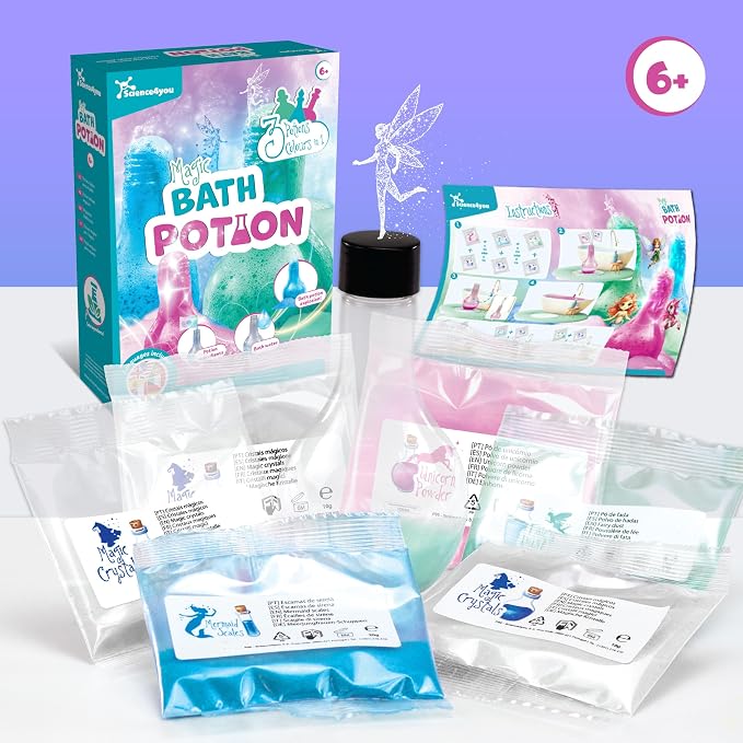 Science4you Bath Potions for Kids +6 – Potions Making Kit, Bath Bombs, - Image 2