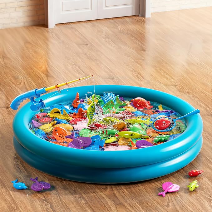 Pool Fishing Toys Games, Water Table Bathtub Toy - Image 6