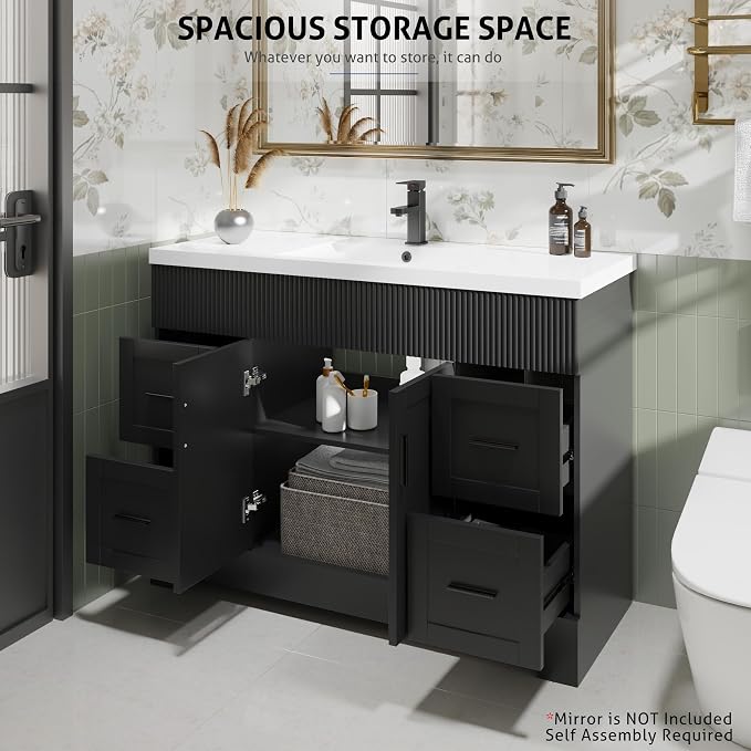 eclife 48" Bathroom Vanities Sink Combo - Image 5