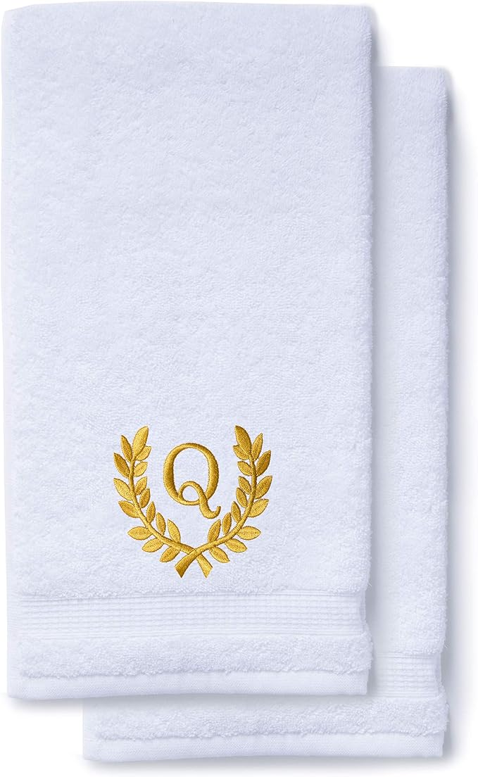 Decorative and Monogrammed Hand Towels by Turquaz
