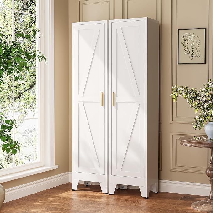 Narrow Bthroom Storage Cabinet Tall Metal Storage Cbinets - Image 5