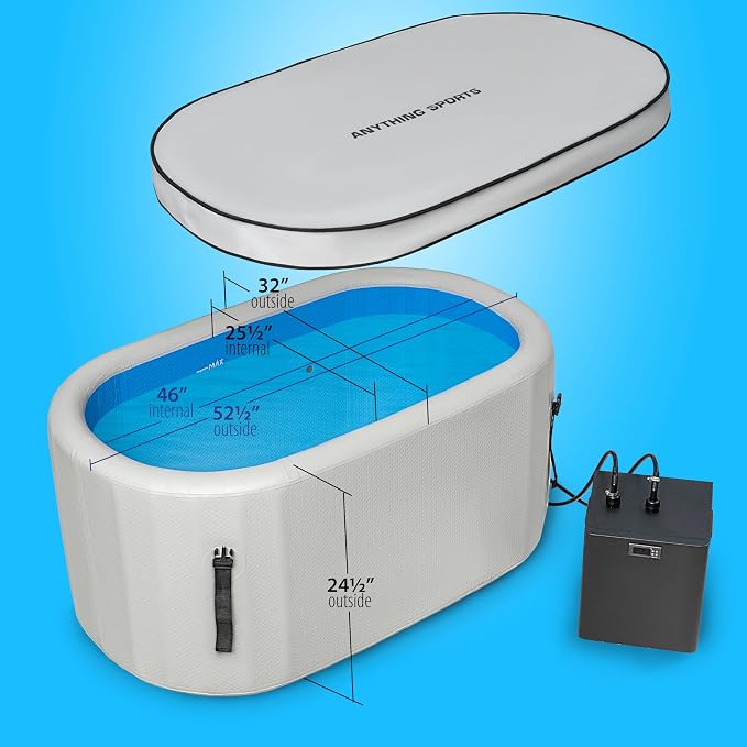 Inflatable Ice Bathtub With Chiller - Image 7