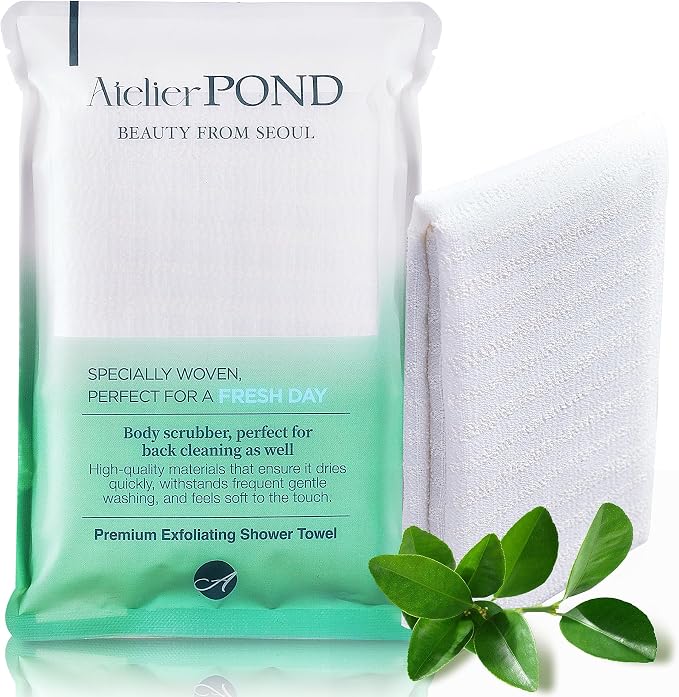 Korean Exfoliating Washcloth – Exfoliating Shower Towel Body Scrub Cloth by Unknown