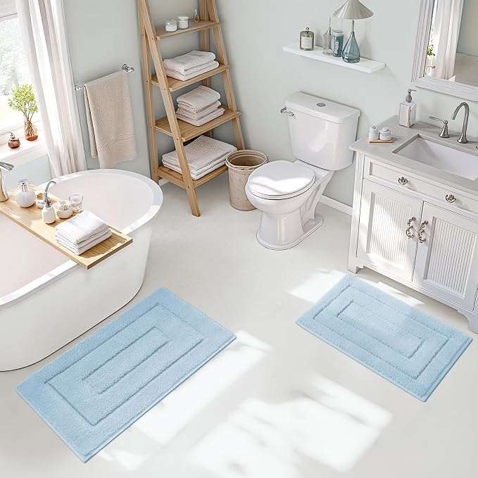 GRANNY SAYS Bathroom Rugs Sets 2 Piece, Soft Bath Mats - Image 8