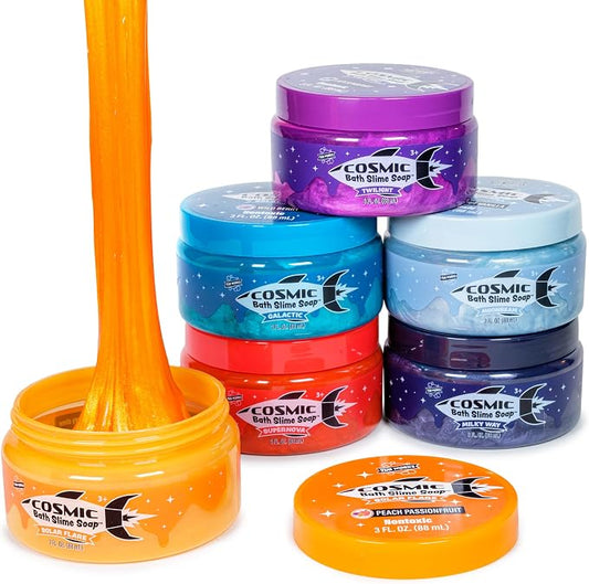 Tub Works™ Cosmic Bath Slime™ Kids Soap Bath Toy, 6 Pack | Stretchy, Squishy by TubWorks