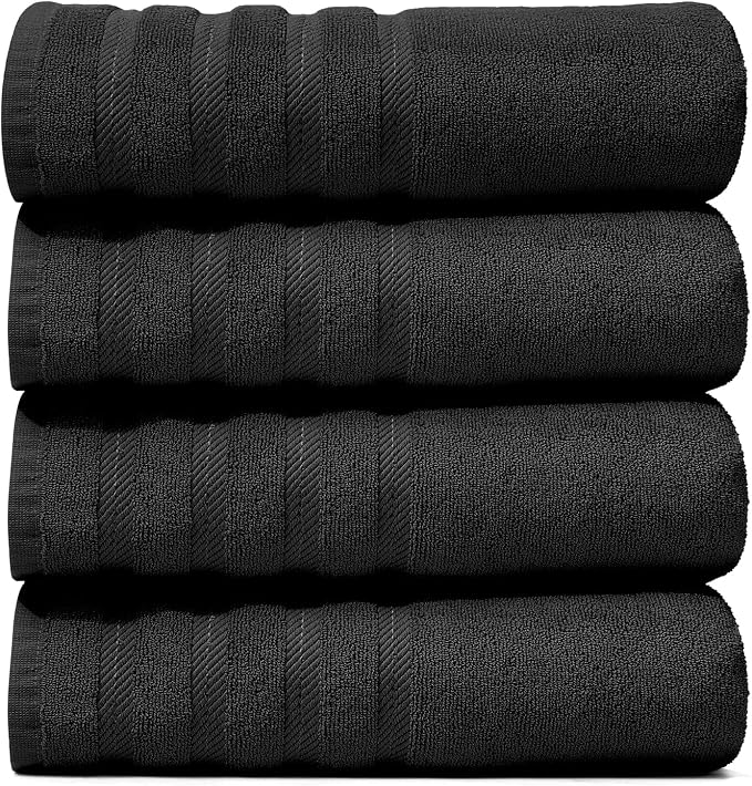 Hearth & Harbor Bath Towels for Bathroom by HearthHarbor